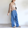 【WEB限定】〈洗濯機可能〉2タック カーブ デニム パンツ