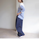 【WEB限定】〈洗濯機可能〉2タック カーブ デニム パンツ