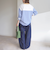 【WEB限定】〈洗濯機可能〉2タック カーブ デニム パンツ