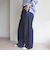 【WEB限定】〈洗濯機可能〉2タック カーブ デニム パンツ