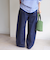 【WEB限定】〈洗濯機可能〉2タック カーブ デニム パンツ