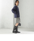《予約》〈手洗い可能〉ウォッシャブル ウール チェック ハーフ パンツ