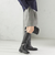 《予約》〈手洗い可能〉ウォッシャブル ウール チェック ハーフ パンツ