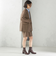 《予約》〈手洗い可能〉ウォッシャブル ウール チェック ハーフ パンツ