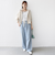 〈手洗い可能〉ポリエステル スエード 裾 ドロスト シャツ 羽織