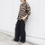 【WEB限定】〈洗濯機可能〉オンブレチェック ギャザー シャツ 羽織