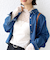 《予約》〈手洗い可能〉フラワー チュール ハイネック プルオーバー
