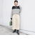 【WEB限定】〈洗濯機可能〉ベイカー フレア スカート