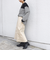 【WEB限定】〈洗濯機可能〉ベイカー フレア スカート