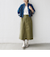 【WEB限定】〈洗濯機可能〉ベイカー フレア スカート