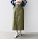 【WEB限定】〈洗濯機可能〉ベイカー フレア スカート