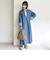《予約》【WEB限定】〈洗濯機可能〉スキッパー デニム ワンピース