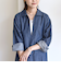 《予約》【WEB限定】〈洗濯機可能〉スキッパー デニム ワンピース