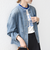 《予約》【WEB限定】〈洗濯機可能〉ノーカラー デニム カバー オール