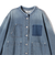 《予約》【WEB限定】〈洗濯機可能〉ノーカラー デニム カバー オール
