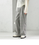 《予約》〈手洗い可能〉ウォッシャブル ウール タック パンツ