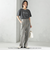 《予約》〈手洗い可能〉ウォッシャブル ウール タック パンツ