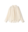 〈手洗い可能〉シアー リボン タイ ブラウス