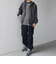 SHIPS any: CLASSY バックタック スウェット ジップ パーカー◇