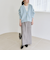 《予約》quaranciel:〈手洗い可能〉レース ドルマン Vネック カーディガン