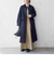 《予約》SHIPS any: ステンカラー Aライン ロング コート