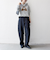 《予約》【SHIPS any別注】THE KNiTS:〈洗濯機可能〉ロゴプリント フーディー パーカー