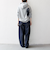 《予約》【SHIPS any別注】THE KNiTS:〈洗濯機可能〉ロゴプリント フーディー パーカー