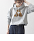 《予約》【SHIPS any別注】THE KNiTS:〈洗濯機可能〉ロゴプリント フーディー パーカー