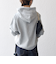 《予約》【SHIPS any別注】THE KNiTS:〈洗濯機可能〉ロゴプリント フーディー パーカー