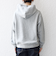 《予約》【SHIPS any別注】THE KNiTS:〈洗濯機可能〉ロゴプリント フーディー パーカー