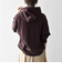 《一部追加予約》【SHIPS any別注】THE KNiTS:〈洗濯機可能〉ロゴプリント フーディー パーカー