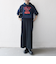 《予約》【SHIPS any別注】THE KNiTS:〈洗濯機可能〉ロゴプリント フーディー パーカー