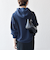 《予約》【SHIPS any別注】THE KNiTS:〈洗濯機可能〉ロゴプリント フーディー パーカー