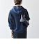 《予約》【SHIPS any別注】THE KNiTS:〈洗濯機可能〉ロゴプリント フーディー パーカー