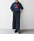 《一部追加予約》【SHIPS any別注】THE KNiTS:〈洗濯機可能〉ロゴプリント フーディー パーカー