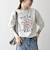 《予約》【SHIPS any別注】THE KNiTS:〈洗濯機可能〉ロゴ プリント スウェット