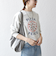 《予約》【SHIPS any別注】THE KNiTS:〈洗濯機可能〉ロゴ プリント スウェット