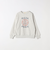 《予約》【SHIPS any別注】THE KNiTS:〈洗濯機可能〉ロゴ プリント スウェット