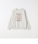 《予約》【SHIPS any別注】THE KNiTS:〈洗濯機可能〉ロゴ プリント スウェット