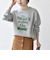 《予約》【SHIPS any別注】THE KNiTS:〈洗濯機可能〉ロゴ プリント スウェット