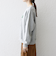 《予約》【SHIPS any別注】THE KNiTS:〈洗濯機可能〉ロゴ プリント スウェット