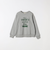 《予約》【SHIPS any別注】THE KNiTS:〈洗濯機可能〉ロゴ プリント スウェット