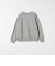 《予約》【SHIPS any別注】THE KNiTS:〈洗濯機可能〉ロゴ プリント スウェット