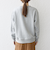 《予約》【SHIPS any別注】THE KNiTS:〈洗濯機可能〉ロゴ プリント スウェット