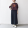 《予約》【SHIPS any別注】THE KNiTS:〈洗濯機可能〉ロゴ プリント スウェット