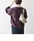 《予約》【SHIPS any別注】THE KNiTS:〈洗濯機可能〉ロゴ プリント スウェット