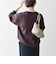 《予約》【SHIPS any別注】THE KNiTS:〈洗濯機可能〉ロゴ プリント スウェット
