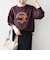 《予約》【SHIPS any別注】THE KNiTS:〈洗濯機可能〉ロゴ プリント スウェット