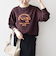 《予約》【SHIPS any別注】THE KNiTS:〈洗濯機可能〉ロゴ プリント スウェット