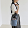 《予約》quaranciel: 2way コンビ バケツ ショルダーバッグ × フェイクファー 巾着
